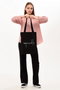 Zoozie Bags 1508 Bolso Tote de Algodón Negro 35 x 40 x 8 cm